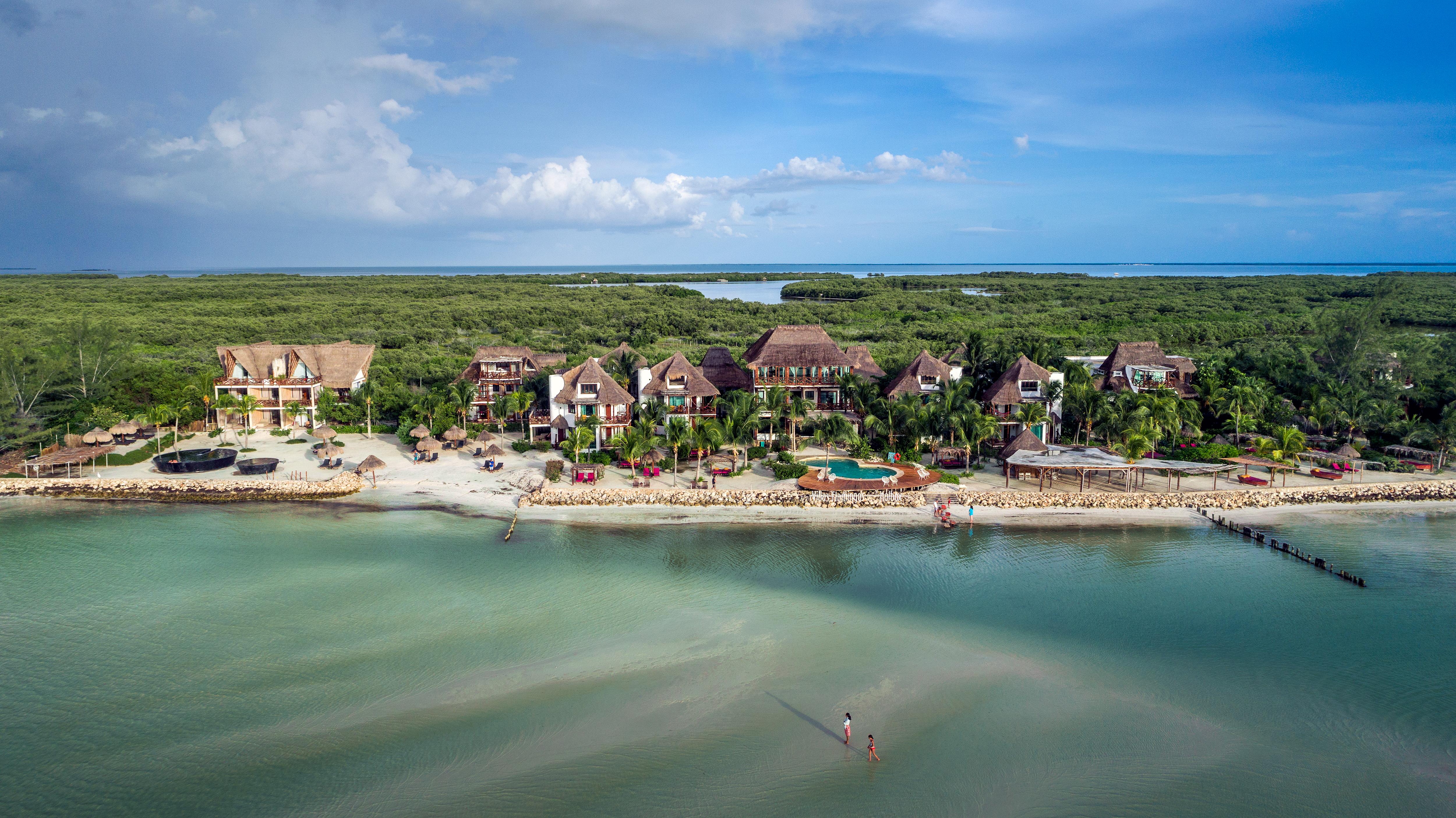 火烈鸟别墅 Isla Holbox 外观 照片