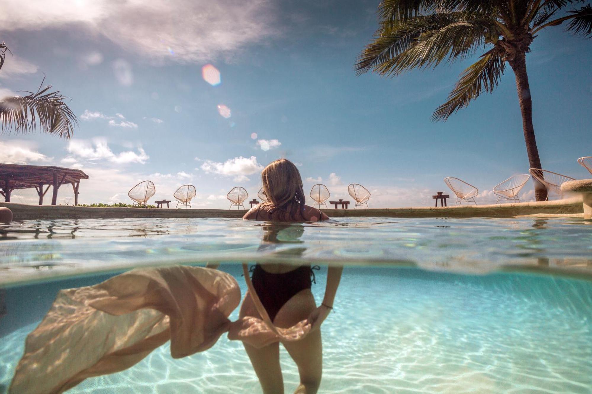 火烈鸟别墅 Isla Holbox 外观 照片